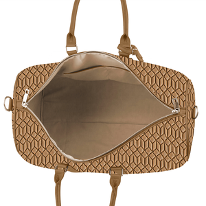 <span class=keywords><strong>Sac</strong></span> <span class=keywords><strong>de</strong></span> voyage en cuir PU personnalisé <span class=keywords><strong>de</strong></span> grande capacité pour hommes et femmes Weekender Vintage Overnight Duffel Bag Sports Tote Duffle Bag - Product Image 4