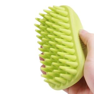 Ensemble de brosses à shampoing pour animaux de compagnie, en silicone, doux et sûr, tête réglable, nettoyage en profondeur, massage apaisant, outil pour chiens et chats - Product Image 2