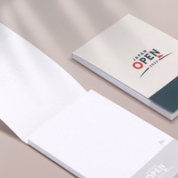 Bloc-notes promotionnel personnalisé avec logo, feuilles détachables, pour hôtel, planificateur, mémo, pour usage professionnel en entreprise
