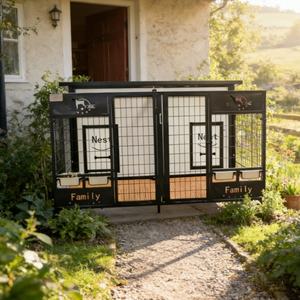 Caseta para Perros Grandes para Exteriores - Capacidad para 90 lb, para Labrador y Boxer - Product Image 2