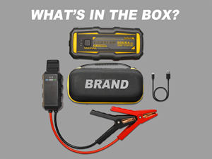 เครื่องจั๊<span class=keywords><strong>ม</strong></span><span class=keywords><strong>สตาร์ท</strong></span>แบตเตอรี่รถยนต์แบบพกพาแบตเตอรี่ฉุกเฉินแบบไร้กุญแจแบตเตอรี่สำรองสำหรับ3.0L <span class=keywords><strong>รถ</strong></span>เบนซินพร้อ<span class=keywords><strong>ม</strong></span>ไฟ LED - Product Image 4