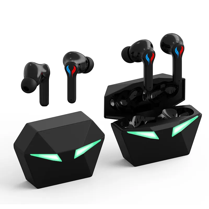 Gaming TWS headset earbuds wireless cell phone earphone from shenzhen factory