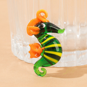 Abalorios de peces tropicales hechos a mano |   Colgantes de Peces Oceánicos de Vidrio de Colores Hechos a Mano para la Creación de Joyería DIY - Product Image 6