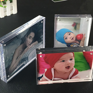Personalizar acrílico imán sexo niñas bebé fotos de acrílico marco de fotos - Product Image 1