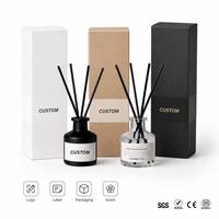 Diffuseur de parfum d'ambiance pour la maison et le bureau, avec bâtonnets d'huiles essentielles, désodorisant, ensemble diffuseur à roseaux pour la chambre, accessoires de salle de bain, décoration d'étagère