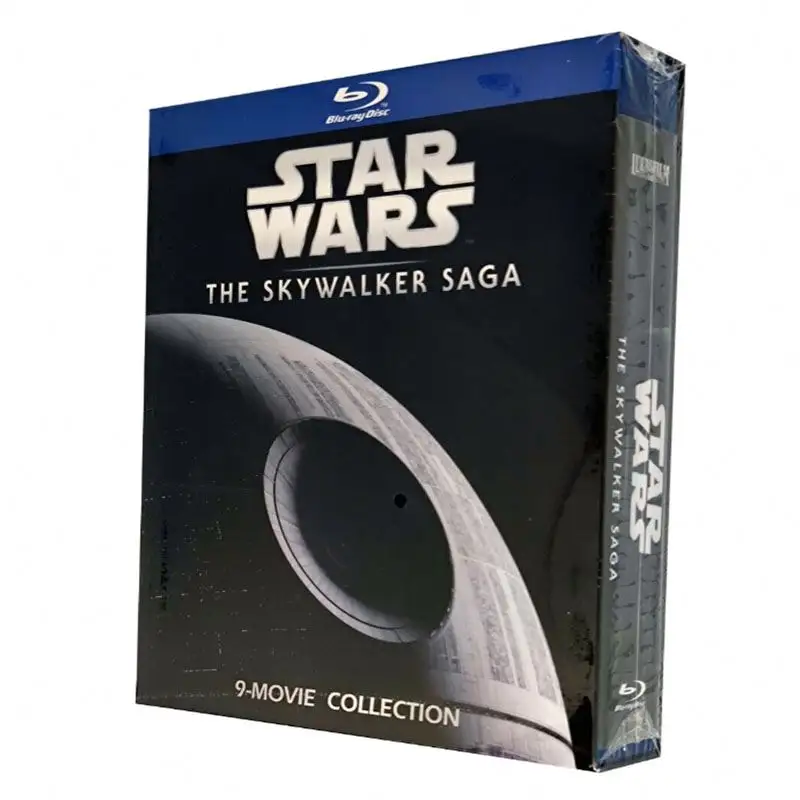 ซื้อใหม่ Star Wars ซาก้า 9 มวลภาพยนตร์บลูเรย์ 12DVD DVD กล่องชุดภาพยนตร์ทีวีฟิล์มโรงงานอุปทาน