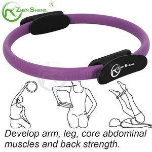 Zhensheng Best Quality EVA Handle Magic <strong>Circle</strong> Yoga Pilates Ring Home Fitness <strong>Exercise</strong> Pilates Ring - Product Image 6