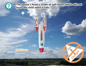 قاذفة صواريخ عالية الصنع ألعاب خارجية للأطفال من سن 8-12 - Product Image 5