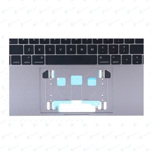 Carcasa A1706 C Nueva con Teclado Estadounidense de Repuesto para <span class=keywords><strong>MacBook</strong></span> <span class=keywords><strong>Pro</strong></span> de <span class=keywords><strong>13</strong></span> Pulgadas, Carcasa Superior Plateada/Gris Retroiluminada de Alta Calidad - Product Image 1