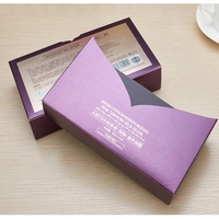 Scatola di Lusso in Cartone Goffrato Riciclabile per Cosmetici con Inserto in Spugna per Confezioni Regalo Personalizzate di Prodotti per la Cura della Pelle e Trucco