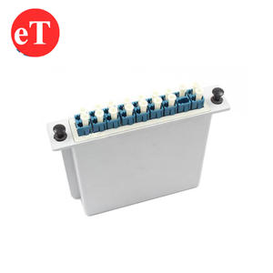 <span class=keywords><strong>16CH</strong></span> 16 채널 1260 ~ 1620nm LC/UPC LGX 박스형 카세트 WDM 필터 장치 파이버 멀티플렉서 OADM Mux 디럭스 모듈 CWDM - Product Image 4