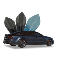 Film pour vitres de voiture anti-UV, film teinté isolant thermique, anti-rayures, protection de la vie privée, nano-céramique PET 2 mil, film teinté pour vitres, 8 ans