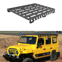 Accessoires tout-terrain 4x4 Panier de toit pour bagages Aluminium+Acier Porte-bagages de toit pour Beijing BJ212