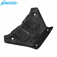 AKOSO 100% 3K accessoires de moto en Fiber de carbone sèche complète plaque de protection de carénage pour Honda XADV 750 2017 2018 2019