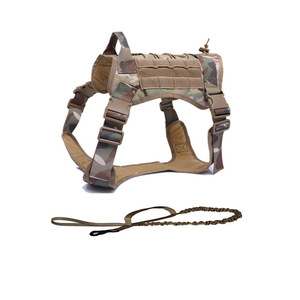 Correa Táctica para Perro con Bungee Absorbente de Impactos y Porta Bolsas para Excrementos - Product Image 6