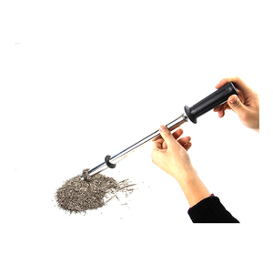Outils de ramassage magnétiques, copeaux métalliques, tournage, bâton de récupération magnétique avec garde de sécurité, poignée facile à saisir - Product Image 4