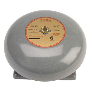 สัญญาณไฟ PLC รุ่น 438d-6n5 กระดิ่งแจ้งเหตุเพลิงไหม้ สีเทา ขนาด 6 นิ้ว 16x281 สำหรับสินค้าที่อยู่ในประกัน - Product Image 1