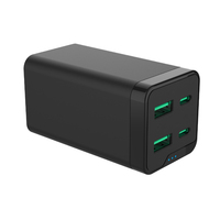 Chargeur GaN 120W 2C2A, adaptateur mural de charge rapide PD QC4+ PPS, chargeur au nitrure de gallium 4 ports pour smartphones, ordinateurs portables, tablettes