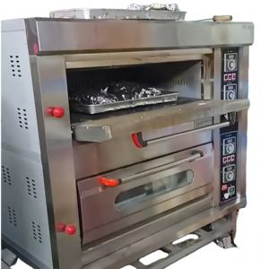 Nouveau four à gaz électrique industriel pour boulangerie commerciale, fabrication de pain de blé et de pizzas, grande capacité, haute productivité - Product Image 2