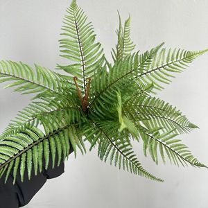 Planta Artificial de Helecho Meng Jie de 30cm-100cm, Decoraciones de Plástico para Uso en Interiores y Exteriores - Product Image 3