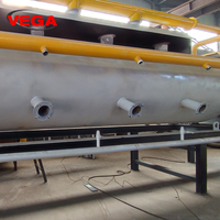 Ligne de carbonisation rotative continue automatique VEGA pour coques de noix de coco, sciure de bambou et balle de riz, 35KW, facile à utiliser