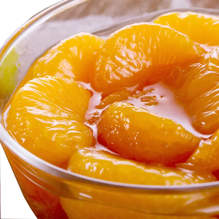 Zhenxin Thương Hiệu Đóng Hộp Trái Cây Mandarin Cam trong Syrup Nhẹ