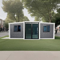 Maison en conteneur pliable APP Container Pc Maison préfabriquée de luxe Maison modulaire préfabriquée t Villa Maison préfabriquée en conteneur