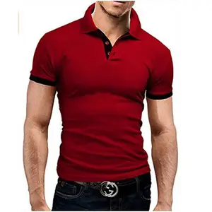 Polo Shirt Reliable Quality With Custom Design Spandex Sublimation Dry Fit Men's Golf Polo Shirt Plus Size T-shirts