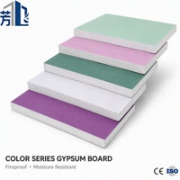 Panneau de plafond en plâtre moderne commercial pour système de dalles de plafond suspendu, utilisation hôtelière et en parc, taille standard, commande en gros