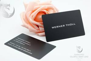 Tarjeta de Visita NFC de Metal RFID Personalizada de Alta Calidad, Código QR Grabado con Láser, Impresión en Metal de Alta Calidad - Product Image 3