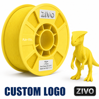 Filamen ZIVO PLA Kustom 1.75mm 1KG OEM Pabrik Langsung Grosir Cetak 3D Kompatibilitas Luas FDM
