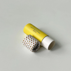 Emballage cosmétique personnalisé en carton, tube push-up pour baume à lèvres et déodorant, en papier recyclé, écologique et biodégradable - Product Image 4
