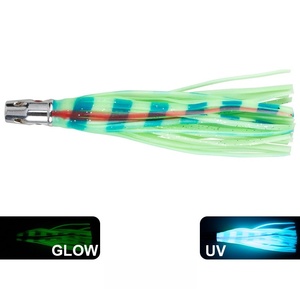 Señuelos de Pesca con Cabeza Metálica, Nuevos, de Alta Calidad, Señuelo Suave para Agua Salada, 165mm, Tipo Pulpo/Squid - Product Image 5