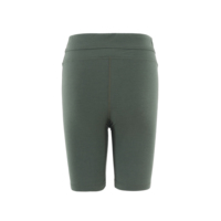 Short d'entraînement en laine mérinos taille haute pour femmes Short chaud respirant contrôle du ventre volley-ball Gym butin pour Yoga danse noir