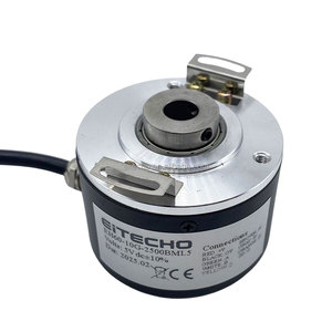 中空シャフトエンコーダ1024ppr 60mm直径14mm穴HTL出力位置センサー - Product Image 1