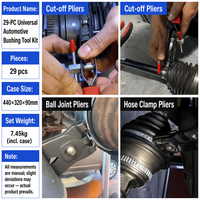 Alicates para Abrazaderas de Rótula Antipolvo, Alicates para Abrazaderas de Manguera de Semieje, Herramientas de Reparación Automotriz