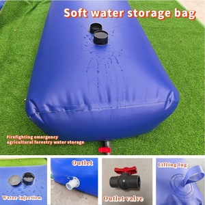 Sac de stockage d'eau pliable en PVC, souple et épaissi, grand réservoir portable, marque Zonechee, résistant à l'usure et aux rayures - Product Image 6