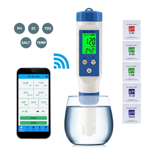 हीदाओ नए डिजिटल पानी की गुणवत्ता टेस्टर ph/td/k/<span class=keywords><strong>tds</strong></span>/c/तापमान मीटर - Product Image 4