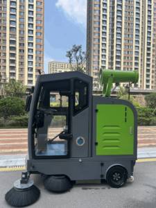 Горячая распродажа, новое состояние, 48 В, промышленная электрическая уборочная машина, машина для уборки на улице для уборки в городах - Product Image 5