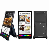 Promotion : Totem d'affichage numérique portable sur pied, écran LCD extérieur étanche 43'' 55'', 1500 Nits haute luminosité, multi-OS