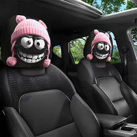 Housse de repose-tête de voiture personnalisable avec impression sur mesure, étiquette personnalisée, vente chaude, toutes saisons, universelle