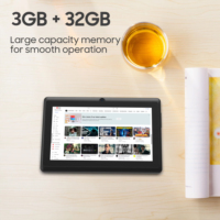 Tablet PC Empresarial Android de 7 Pulgadas con Pantalla IPS 1024x600, 3GB RAM, 32GB Almacenamiento, WIFI, Procesador Quad Core Rockchip para Juegos y Negocios