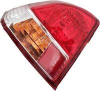Feu arrière extérieur de haute qualité pour Honda Civic 2003 2004 2005, certifié DOT CAPA, accessoires automobiles 33551-S5H-T01
