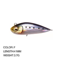41mm 3.7g 8 Warna Umpan Pancing Buatan Bentuk Pensil Keras Mengapung Umpan Pancing ABS Pesca Umpan Ikan