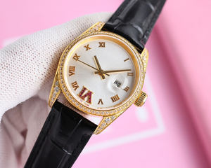 Artisanat exquis, digne et noble, mécanisme entièrement automatique. Le luxe le plus éblouissant pour les occasions professionnelles. Montre - Product Image 2