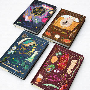 <span class=keywords><strong>Cuaderno</strong></span> <span class=keywords><strong>de</strong></span> <span class=keywords><strong>Escritura</strong></span> con Encuadernación Térmica Magic World A5, 128 Hojas, Diseño Retro, Colorido, con Tapa Dura, Libro <span class=keywords><strong>de</strong></span> Diario, Regalo - Product Image 1