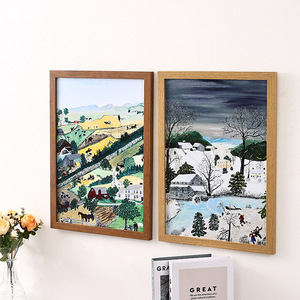 <span class=keywords><strong>Cadre</strong></span> <span class=keywords><strong>photo</strong></span> en bois simple fait main pour enfants, <span class=keywords><strong>à</strong></span> poser sur table ou <span class=keywords><strong>à</strong></span> accrocher au mur, 16 pouces A4/A3, <span class=keywords><strong>cadre</strong></span> <span class=keywords><strong>photo</strong></span> créatif avec design puzzle - Product Image 4