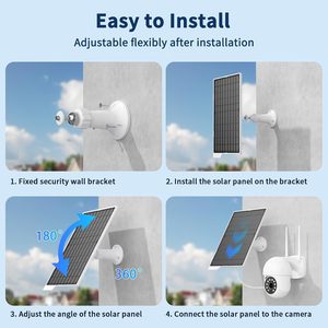 แผงโซลาร์เซลล์แบบพกพา ALECTER APH-P84 ชุด 2 ชิ้น 9 วัตต์ โมโนคริสตัลไลน์ซิลิคอน กันน้ำ IP65 ประสิทธิภาพสูง พร้อมพอร์ต USB สำหรับการรักษาความปลอดภัย - Product Image 5