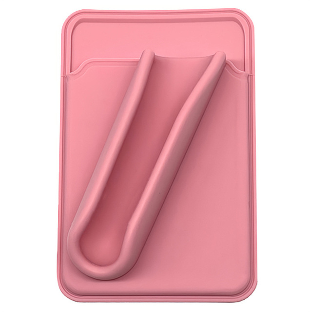 Makeup-friendly Hayley Lipstick Lip Gloss Phone Case Silicone Cover Adhesive Mounting Bracket Mobile Phone Shockproof