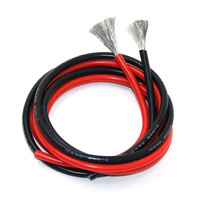 Kabel Silikon Pemanas Super Fleksibel, Kawat Silikon Pemanas 600V 4 Awg 6 8 10 12 14 18 22 24 26 28 Awg